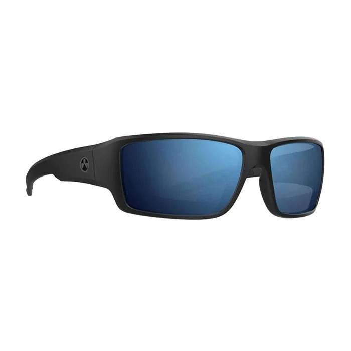 Ascent Glasses Blk Frame Bronze Lens/Blue Mirror Polarized