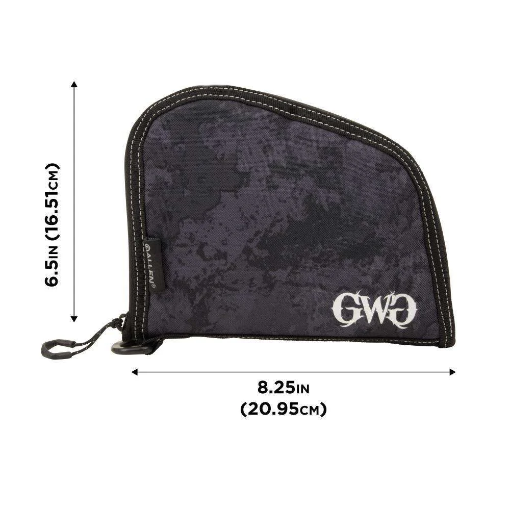 GWG MIDNIGHT HANDGUN CASE 8IN BLACKOUT GWG MIDN