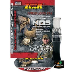 ZINK CALLS POLY NOS NIGHTMARE ON STAGE CANADA GOOSE CALL W/ DVD - GUNSMOKE