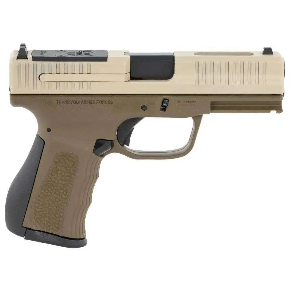 FMK Firearms G9C1EPROBBRTDS Elite Pro 9mm 4.0" Capacity Pistol: Features FF3 Bronze Finish