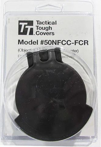 Tenebraex 50NFCC-FCR: Tactical Tough Flip Up Objective Cover For Nightforce 50mm Riflescopes
