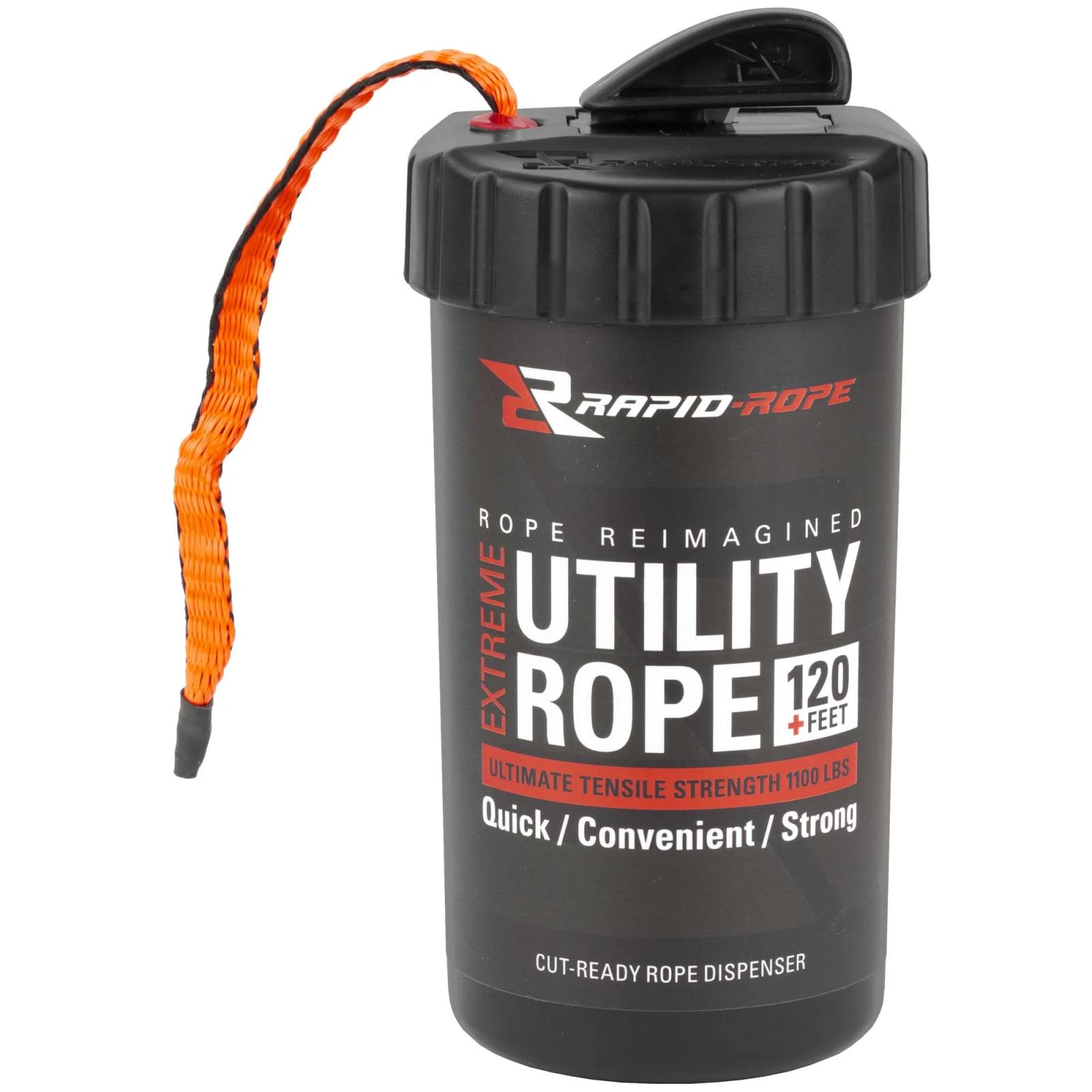 RAPID RRCO6010 ROPE CANISTER 120FT ORANGE