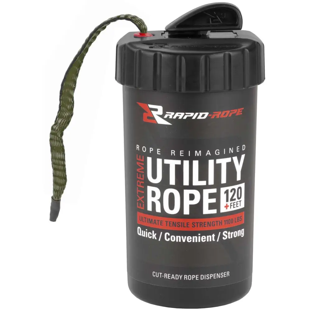 RAPID RRCODG6027 ROPE CANISTER 120FT OD GREEN