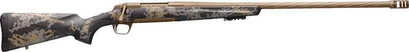Browning 35539229 X-Bolt .300 Win Mag Bolt Action Rifle, Lightweight Mountain Design, Fluted Barrel, 3+1 Capacity