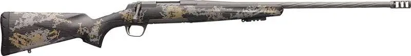 Browning 35540227 X-Bolt 7mm Rem Mag Rifle: Lightweight Mountain Design, Fluted Barrel, Tactical Features