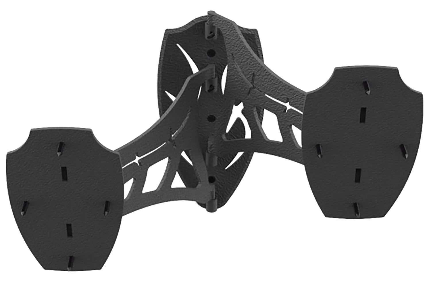 HS SKH-DSM-BLK DUAL SHOULDER MOUNT- BLACK