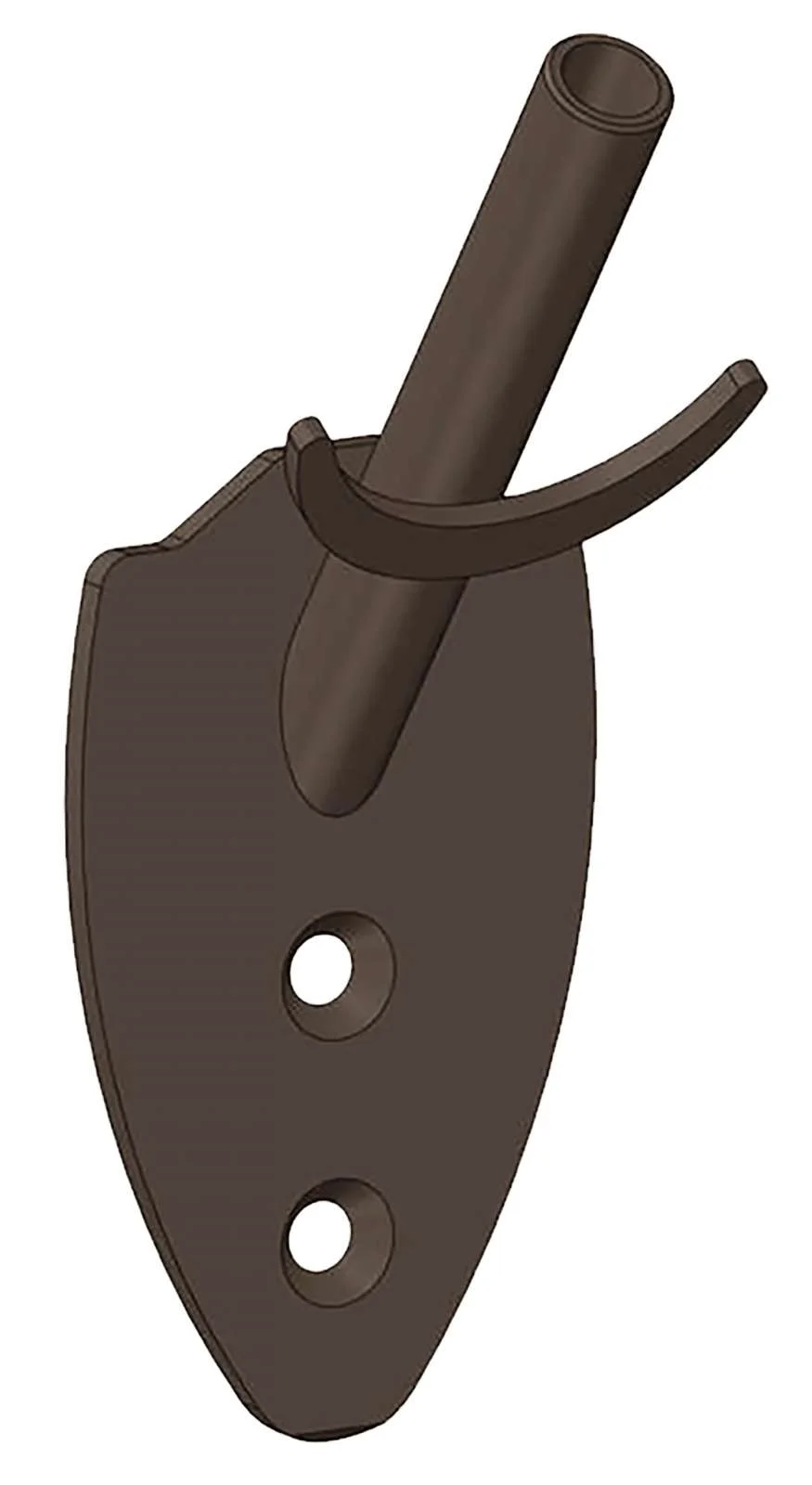HS SKH-FWM-BRN FLUSH WALL MOUNT- BROWN