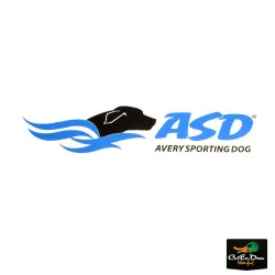AVERY SPORTING DOG ASD 12" WINDOW TRAILER DECAL