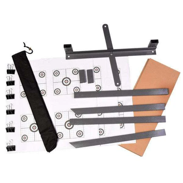 Birchwood Casey BC-2395MTSKIT Metal Target Stand Target Kit Gray Steel
