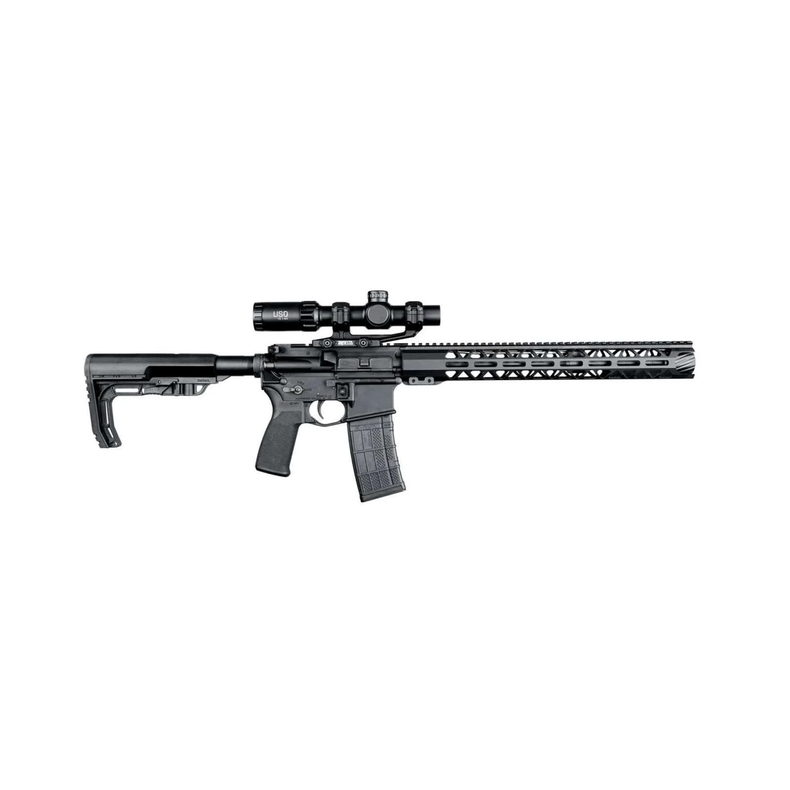 ZRO Delta 223WYRR0001 Range Ready 223 Wylde 16" 30+1 Black Rec Black 6 Position Stock Black Polymer Grip Right Hand with USO TS-8X RBR