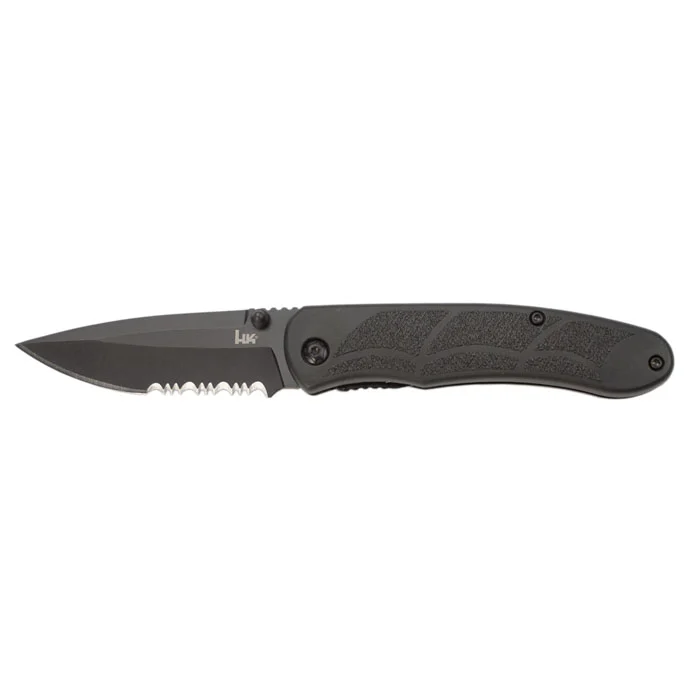 Benchmade HK P30 Assist Serrated Knife - Black