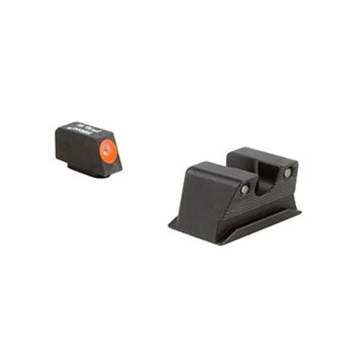 Trijicon Walther PPS/PPX HD Three Dot Night Sights - Orange Front