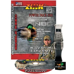 ZINK CALLS NBG NOTHING BUT GREEN POLY DUCK CALL W/ DVD - GUNSMOKE