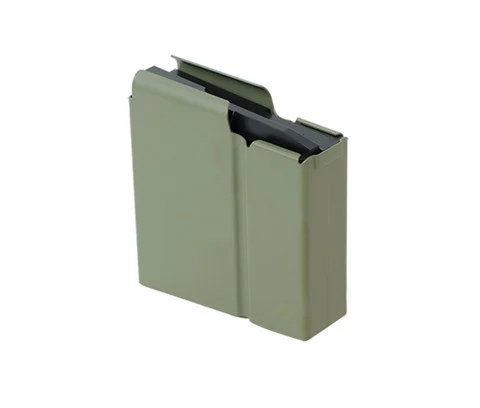 Accuracy International 6434GR: AXSR/AXMC .338 Lapua CIP Magazine - Sage Green (10 Round)