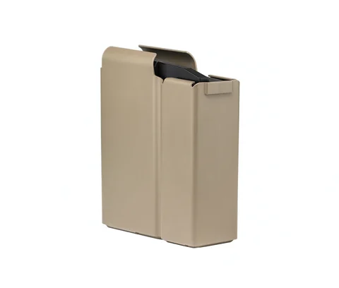 Accuracy International 6434PB: AXSR/AXMC .338 Lapua CIP Magazine - Pale Brown (10 Round)