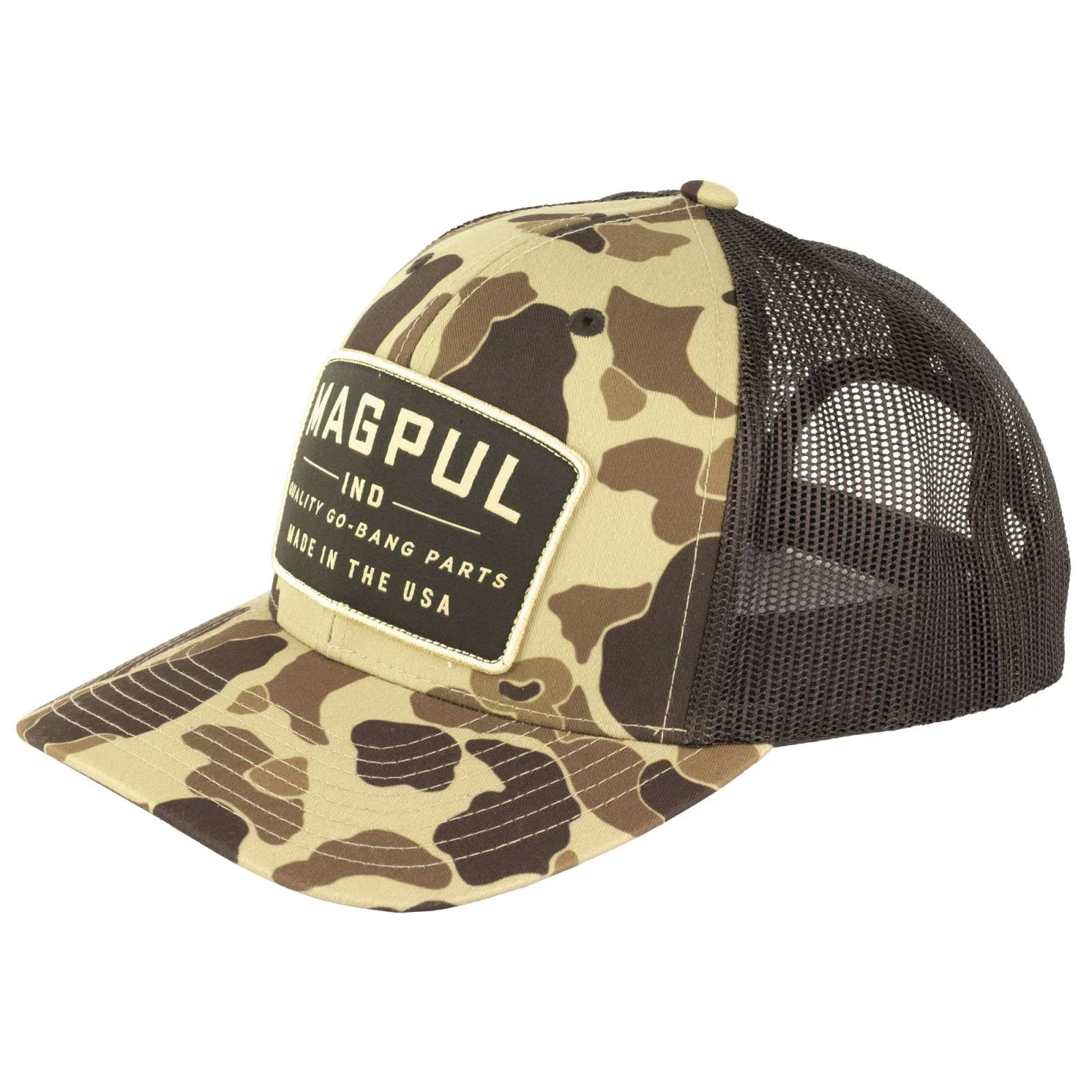 Magpul MAG1102-213 Go Bang Parts Truckers Hat Raider Camo Adjustable Snapback OSFA Structured