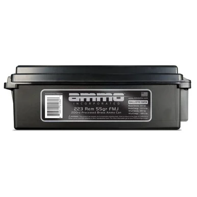 Ammo Inc .223 Remington 223055FMJA200 Signature Personal Defense Full Metal Jacket FMJ 55 Grain