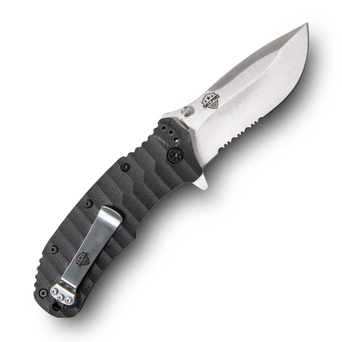 SecPro D219BKS Guerilla EDC Tactical Folding Knife