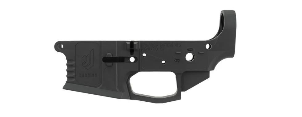 Warrior Systems MFG Stripped Lower, Billet, BLK