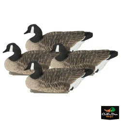 AVERY OUTDOORS GHG PRO-GRADE XD SERIES CANDA GOOSE FLOATER DECOYS - RESTER 4 PACK