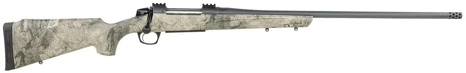 CVA CR6979 Cascade 6.5 PRC Bolt Action Rifle 3+1 Capacity 24" Sniper Gray Cerakote Finish, Realtree Stock, Right Hand
