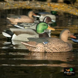 AVERY OUTDOORS GHG LIFE-SIZE MALLARD DUCK DECOYS - 1/2 DOZEN
