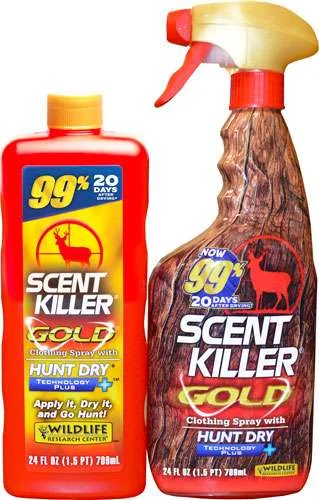 WRC CASE PACK OF 3 SCENT ELIMINATION GOLD COMBO 2-24OZ