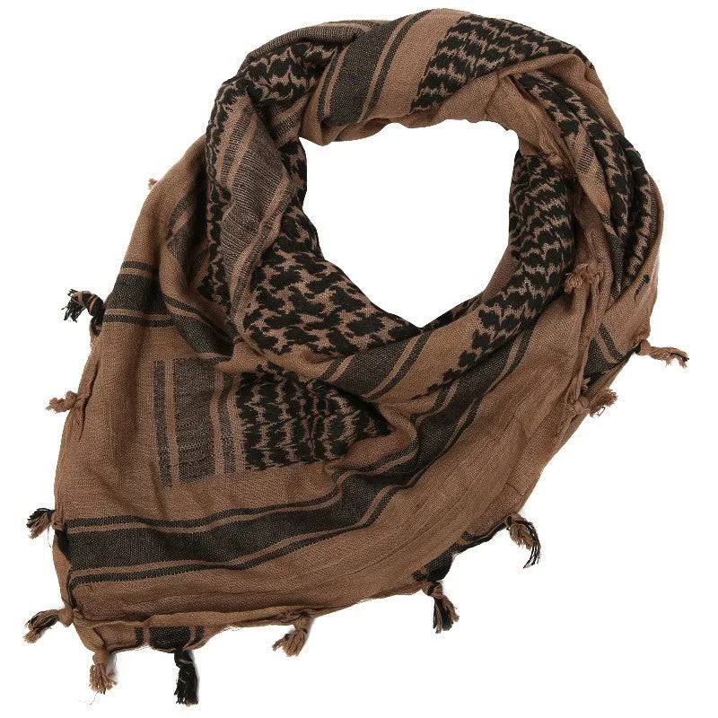 Rebel Tactical Shemagh Tactical Military Scarf 42"x42" Heavy Weight Coyote