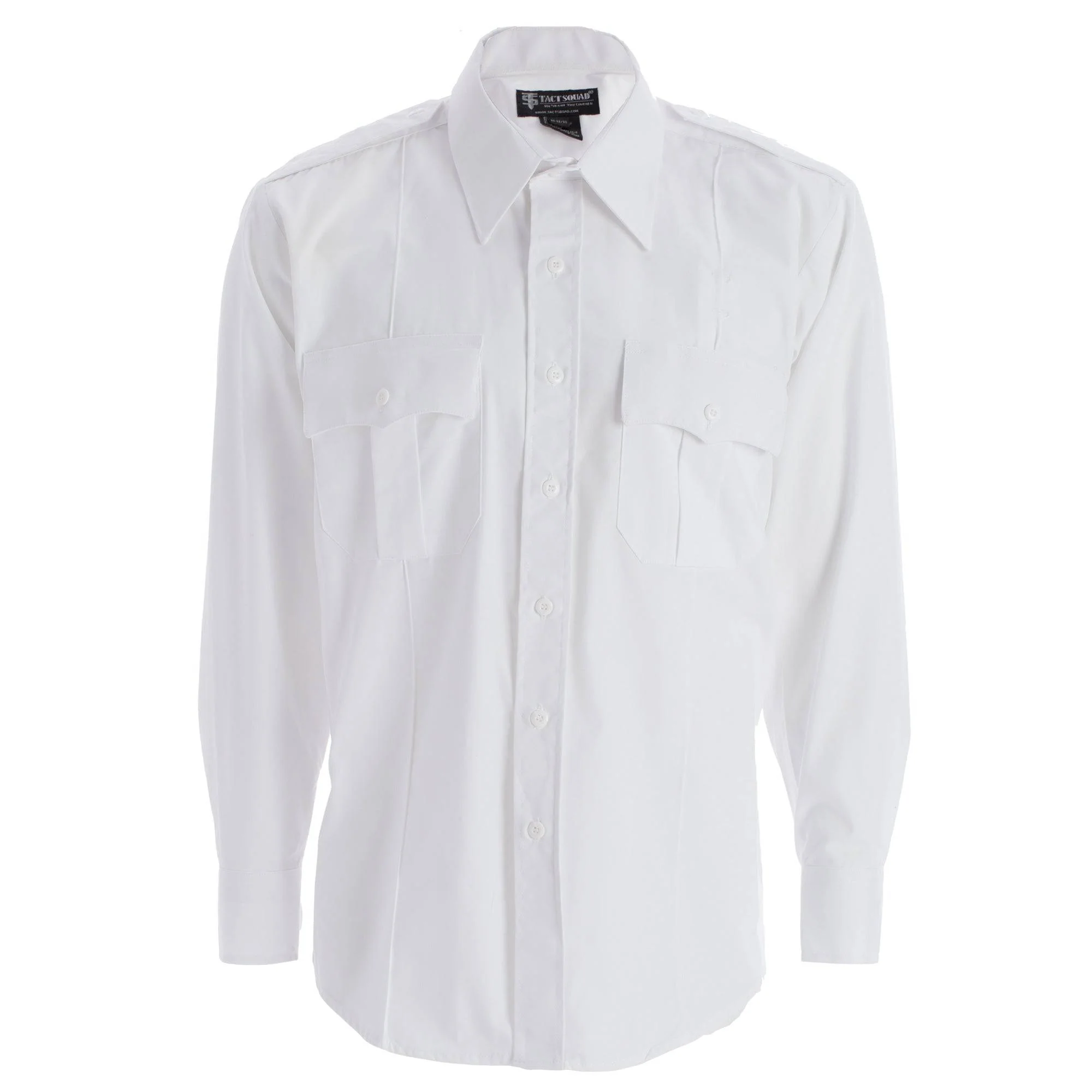 Tact Squad Men’s Polyester Long Sleeve Uniform Shirt - 8002