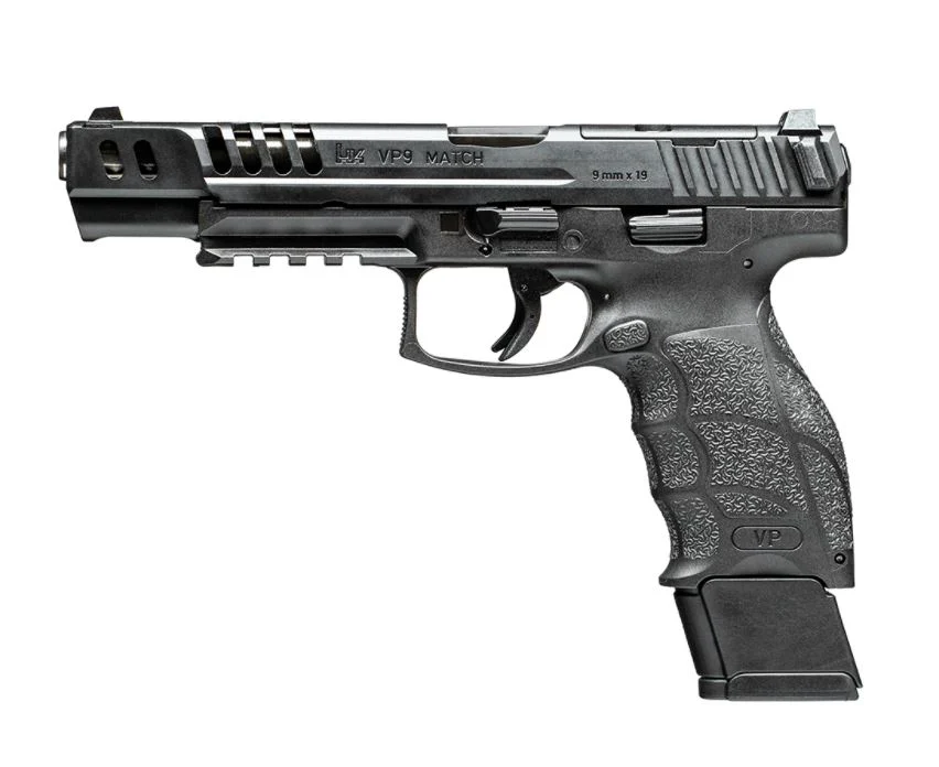 H&K VP9-B Match OR, Striker Fired, 9mm - Black