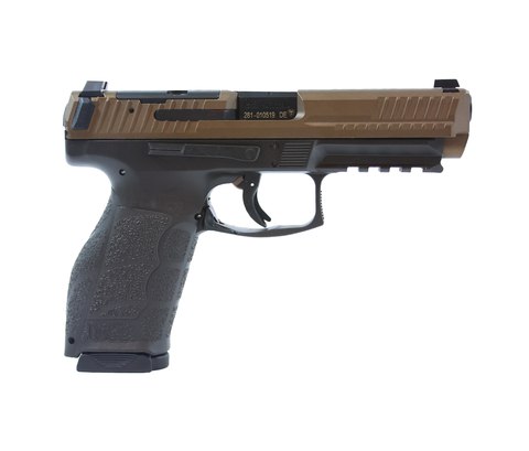 HK: VP9A1 F, OR, 9mm, 1x17RD 1x20RD Magazines, Midnight Bronze