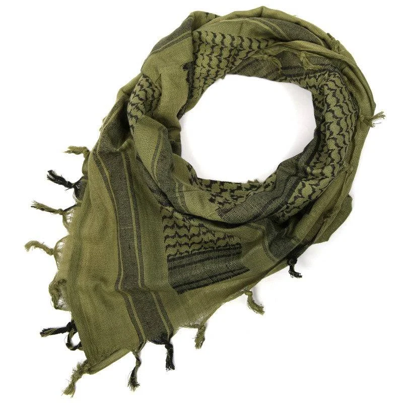 Rebel Tactical Shemagh Tactical Military Scarf 42"x42" Heavy Weight OD Green