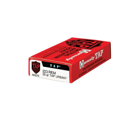 Hornady 83276: 223Rem 55gr TAP Urban, 20/Box