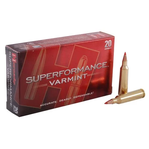 Hornady 83366 Superformance Varmint 22-250Rem 50gr Hornady V Max 20 Per Box