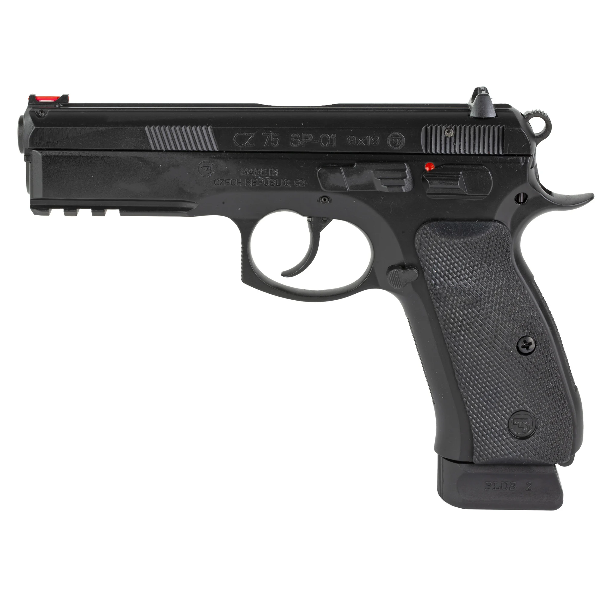 CZ 75 SP-01, Fiber Optic , 9mm