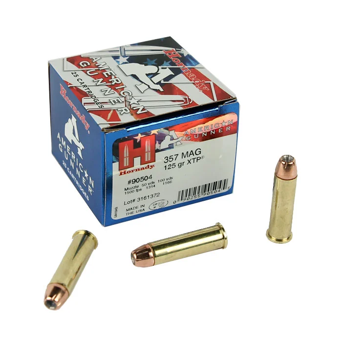 Hornady American Gunner .357 Magnum 125 GR. XTP HP - 25RD