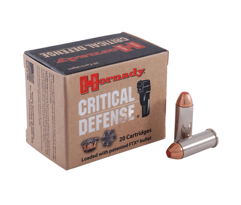 Hornady 90700: 44 SPL 165gr FTX Critical Defense
