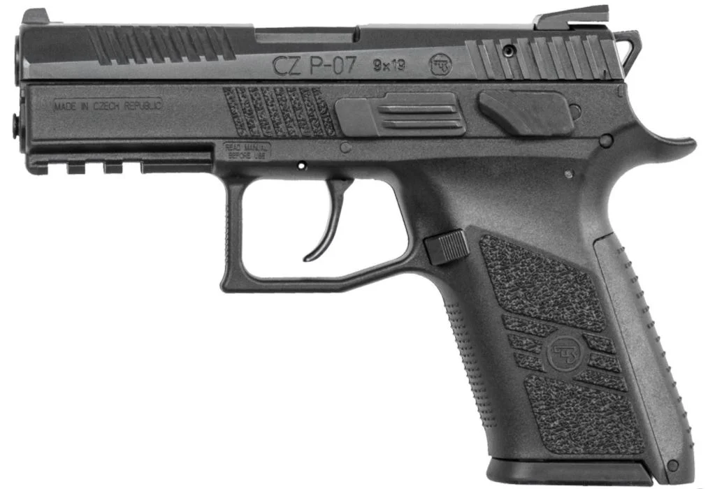 CZ P07, Fixed Sights, 9mm - BLK