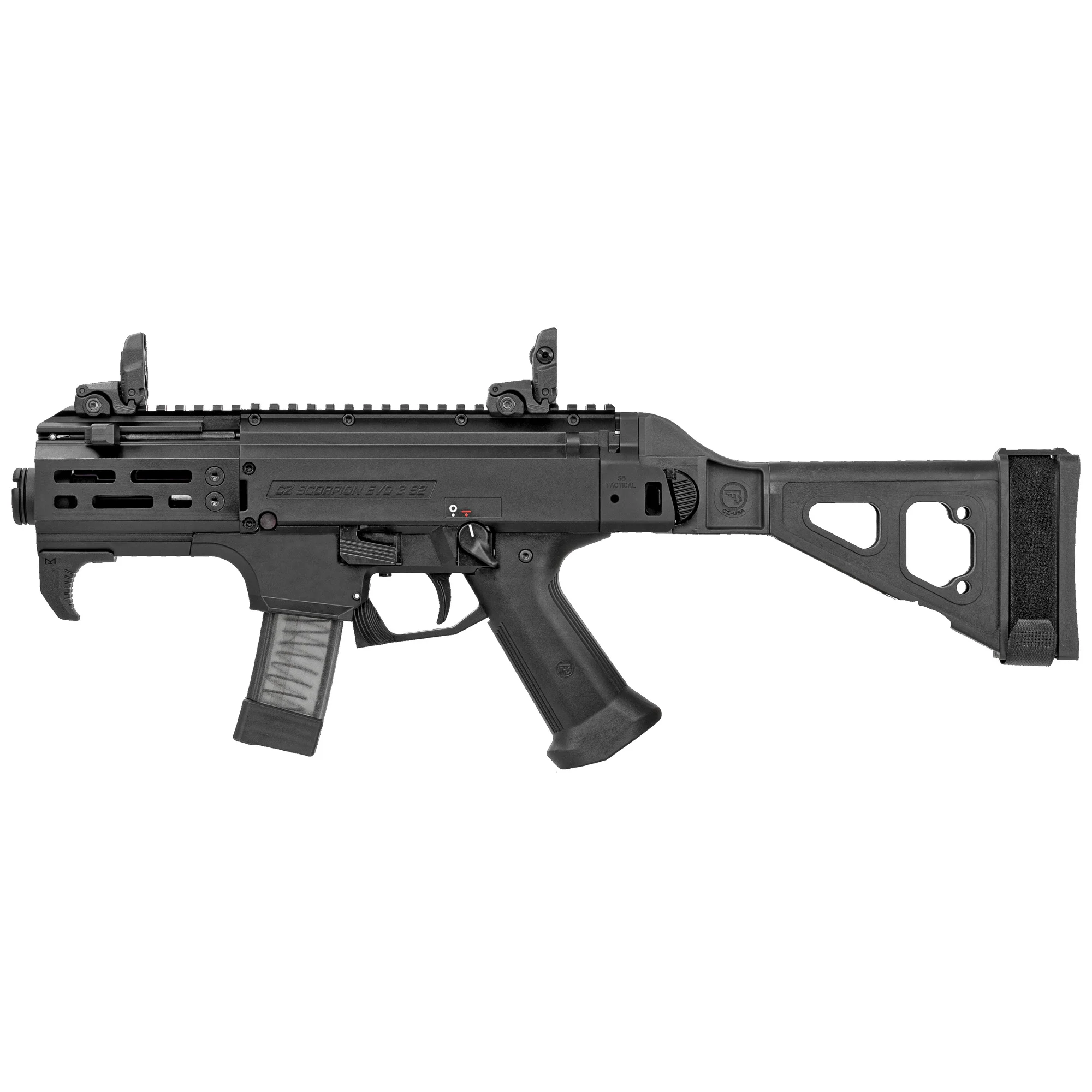 CZ Scorpion EVO 3 S2 Pistol Micro w/ Brace, 9mm