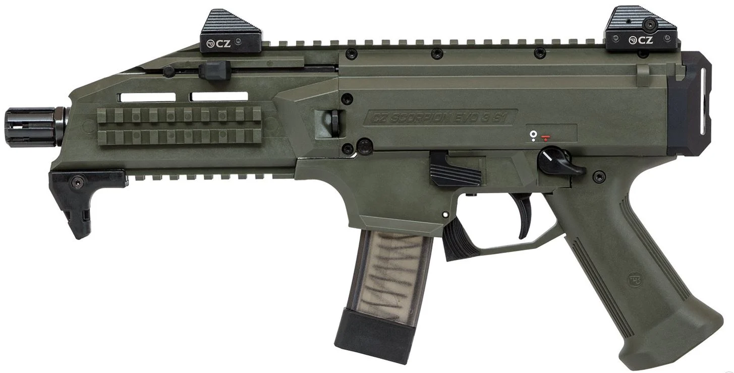 CZ Scorpion EVO 3 S1 9mm Pistol – ODG