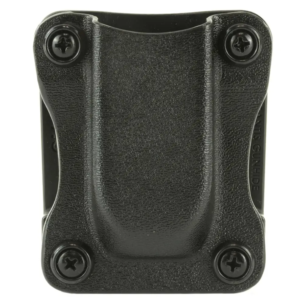 Desantis Gunhide A86KJEEZ0 Quantico Single Mag Pouch OWB Diamondback DB 9/40 Single Stack 1.5" Belt Black Kydex