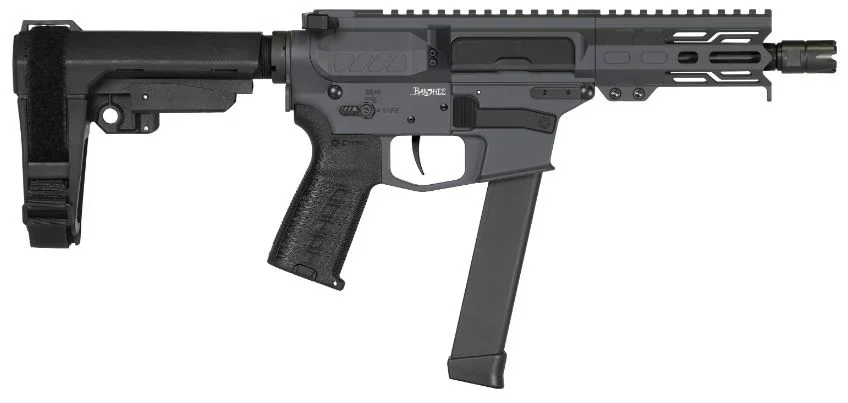 CMMG Banshee MkG 9mm Pistol 5", Sniper Grey