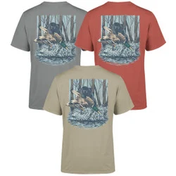 Rolling Thunder Black Lab & Mallard Short Sleeve T-Shirt