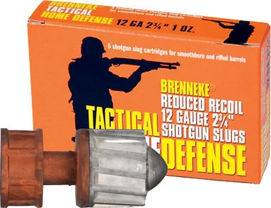 Brenneke Tactical Home Defense 12 Gauge 2.75 in 1 oz Slug
