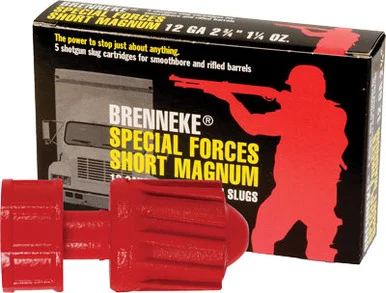Brenneke Special Forces Short Magnum Home Defense 12 Gauge 2.75 in 1-1/4 oz Slug