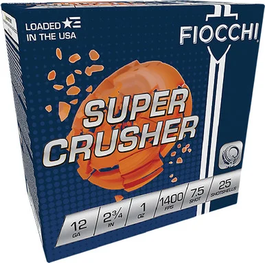 Fiocchi 12CRSR75 12 Gauge 2-3/4#7.5 1300 FPS.