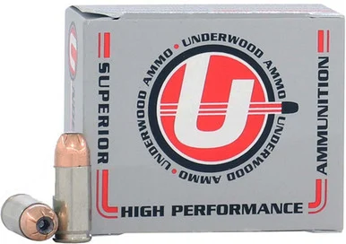 Underwood Ammo 9mm Luger / Parabellum +P+ 147gr BHP Ammo