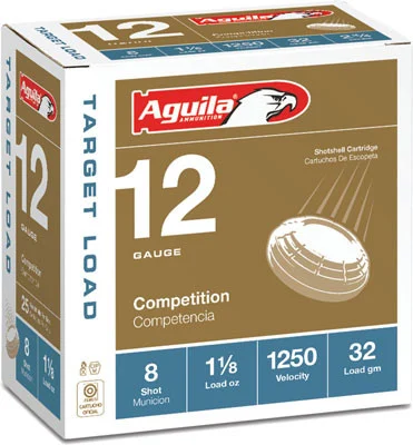 Aguila 1CHB1348 12 Gauge1-1/8oz #8 1250 FPS.