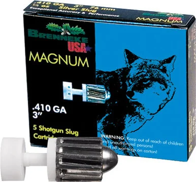 Brenneke Magnum Hunting .410 Bore 3 in 1/4 oz Slug