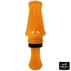 J.J. LARES A5 ACRYLIC MALLARD DUCK CALL - ORANGE PEARL SWIRL